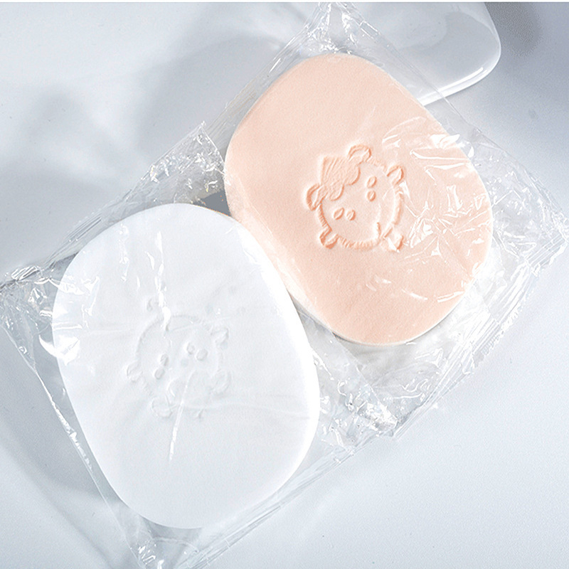 Marianne PVA почистваща гъба за лице, нежна ексфолиация за кожа като на бебето, комплект от две части