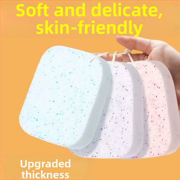 Veidojimo plovimo kempinė veidui, storėjusi ir labai sugerianti, skirta giliam veido valymui