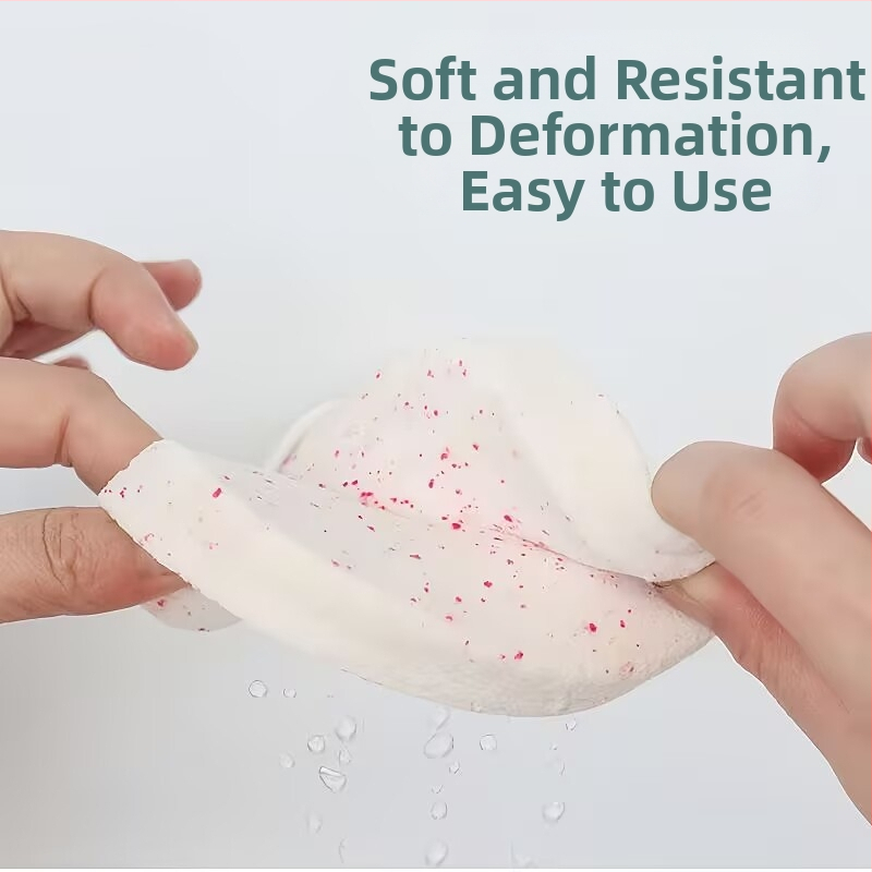 Sejas mazgāšanas sūklis, biezināts un ļoti absorbējošs, dziļai sejas attīrīšanai