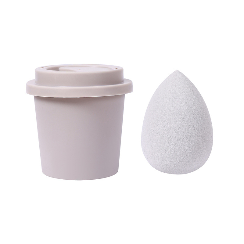 Jinchi grožio kiaušinis kempinė – hidrofilis poliuretanas, drėgnam ir sausam naudojimui, formos: alyvuogės, lašinės ir moliūgo pavidalo, įpakavimas saugojimo dėžutėje