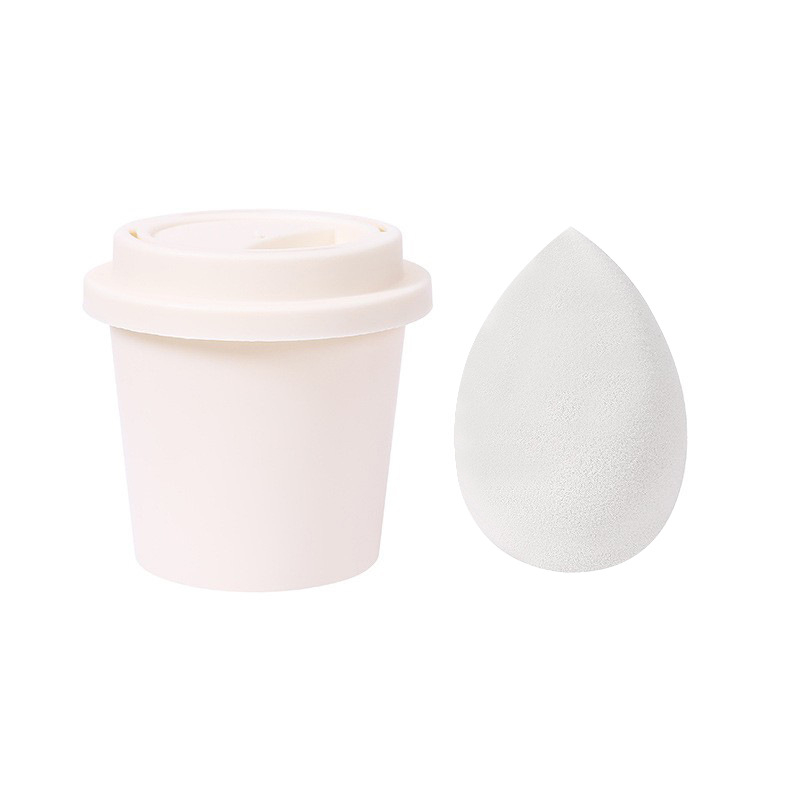 Jinchi grožio kiaušinis kempinė – hidrofilis poliuretanas, drėgnam ir sausam naudojimui, formos: alyvuogės, lašinės ir moliūgo pavidalo, įpakavimas saugojimo dėžutėje