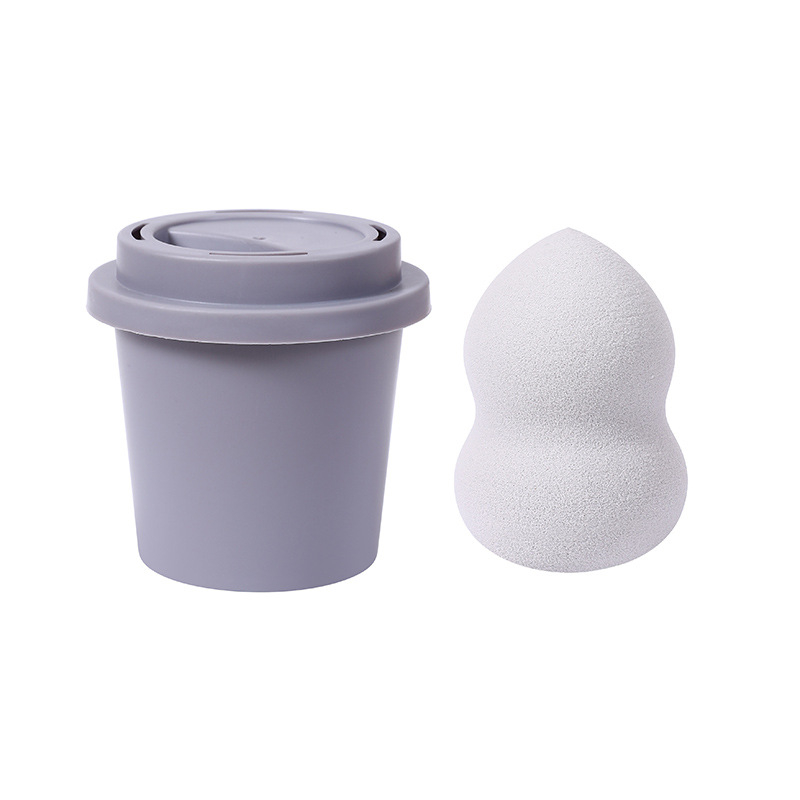 Jinchi grožio kiaušinis kempinė – hidrofilis poliuretanas, drėgnam ir sausam naudojimui, formos: alyvuogės, lašinės ir moliūgo pavidalo, įpakavimas saugojimo dėžutėje