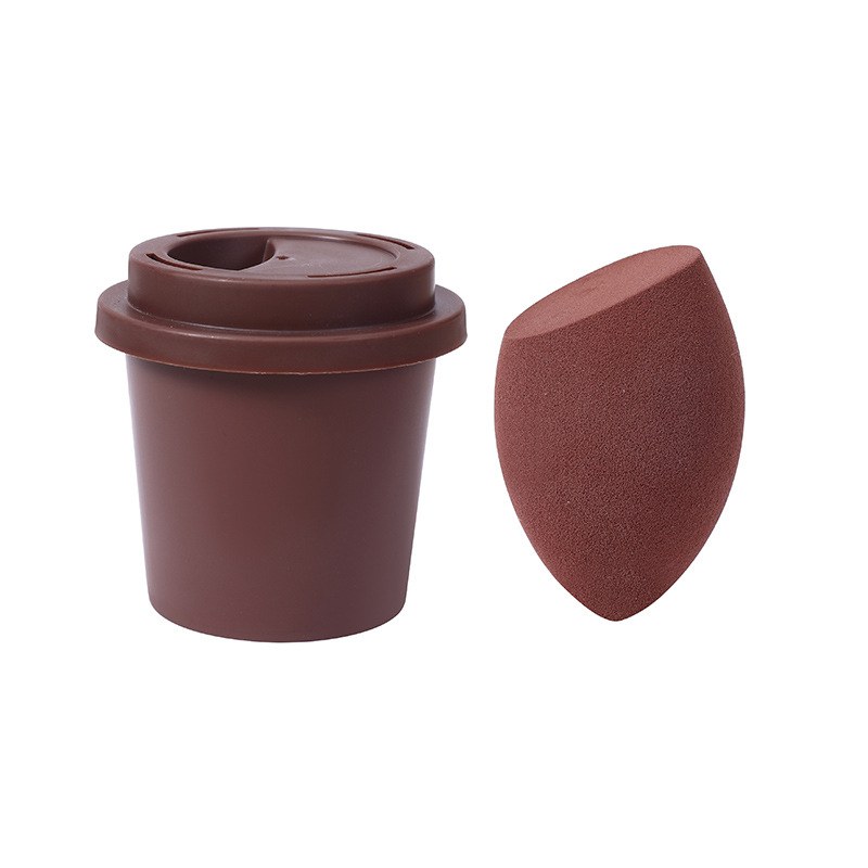 Jinchi grožio kiaušinis kempinė – hidrofilis poliuretanas, drėgnam ir sausam naudojimui, formos: alyvuogės, lašinės ir moliūgo pavidalo, įpakavimas saugojimo dėžutėje