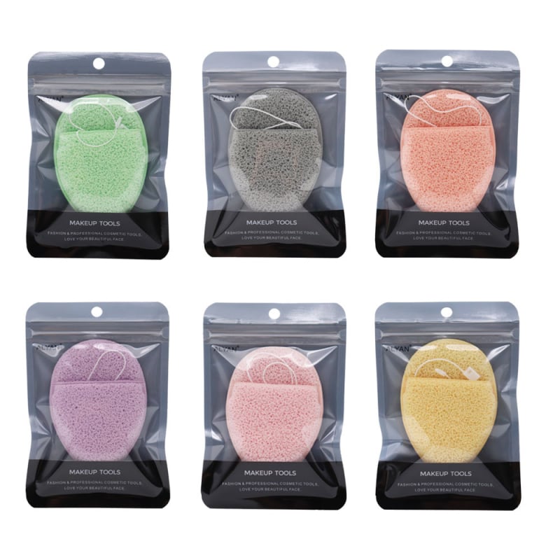 Sauso miltelių pūdelis su lašeline forma, hidrofiliškas poliuretanas, prekės ženklas Alyan, kiekis 1