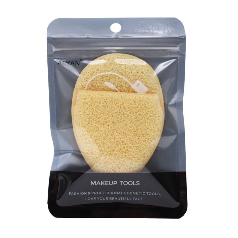 Sauso miltelių pūdelis su lašeline forma, hidrofiliškas poliuretanas, prekės ženklas Alyan, kiekis 1