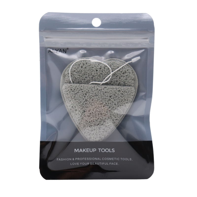 Sauso miltelių pūdelis su lašeline forma, hidrofiliškas poliuretanas, prekės ženklas Alyan, kiekis 1