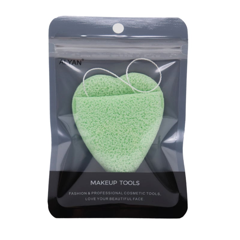 Sauso miltelių pūdelis su lašeline forma, hidrofiliškas poliuretanas, prekės ženklas Alyan, kiekis 1