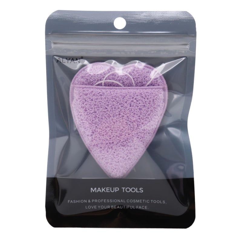 Sauso miltelių pūdelis su lašeline forma, hidrofiliškas poliuretanas, prekės ženklas Alyan, kiekis 1