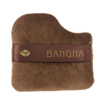 Bonna Šokoladiniai pudros pūdeliai rinkinys - Sausas pudros pūdelis, hidrofilinis poliuretanas, 6 vienetai, trikampio ir nelygios formos