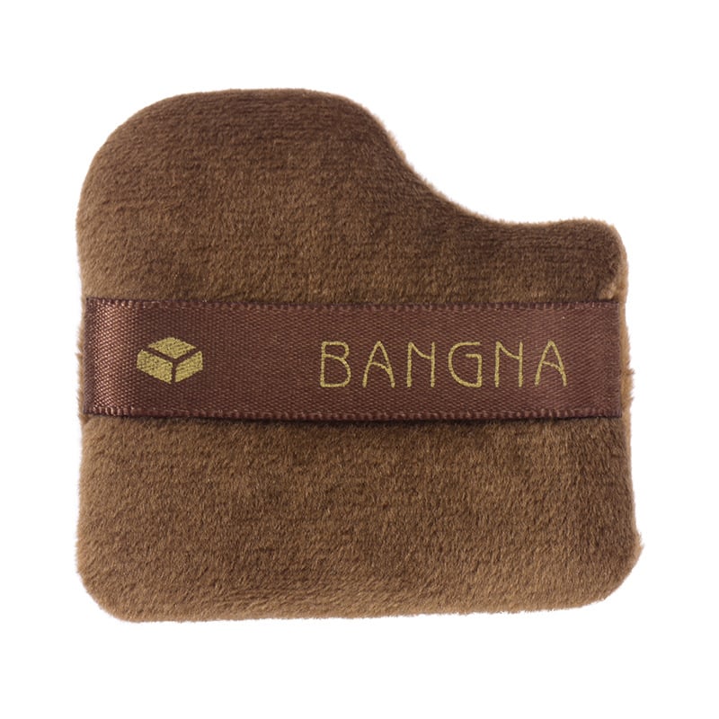 Bonna Šokoladiniai pudros pūdeliai rinkinys - Sausas pudros pūdelis, hidrofilinis poliuretanas, 6 vienetai, trikampio ir nelygios formos