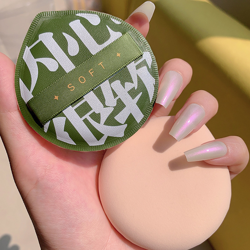 Lašo formos hidrofiliška be latekso sausos pudros kempinėlė, makiažo įrankis, modelis 22515371503