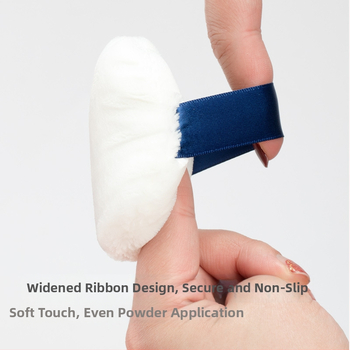 ilbu Sausas pudros pūdelis, medvilnė, flokotas, 3 vnt