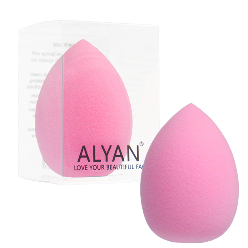 Grožio kiaušinis makiažui, 6 vnt., hidrofilinis poliuretanas, lašo formos, Alan prekės ženklas