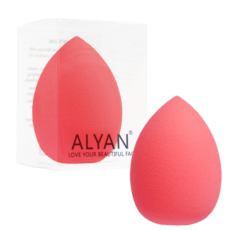 Grožio kiaušinis makiažui, 6 vnt., hidrofilinis poliuretanas, lašo formos, Alan prekės ženklas