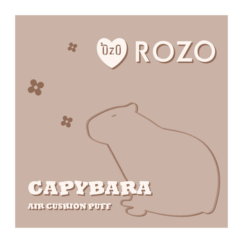 ROZO mini lašelinės formos pudros kempinė drėgnam ir sausam užtepui, hidrofiliškas poliuretanas, 5 vnt dėžutėje