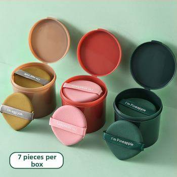 Cui Da makiažo kempinė, hidrofinis poliuretanas, 7 vnt., skirta toniniam pudriui