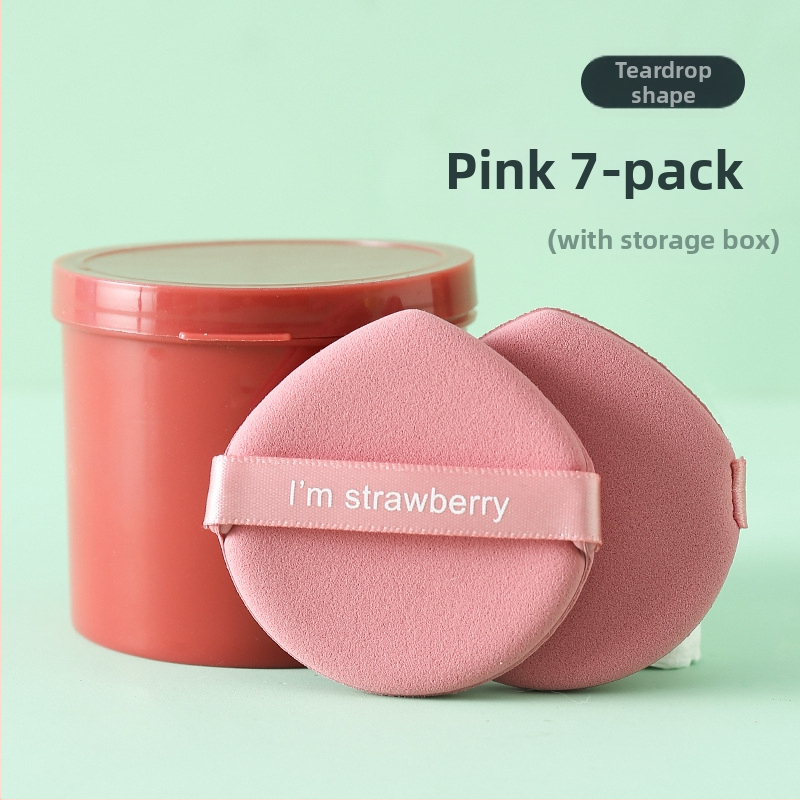 Cui Da makiažo kempinė, hidrofinis poliuretanas, 7 vnt., skirta toniniam pudriui