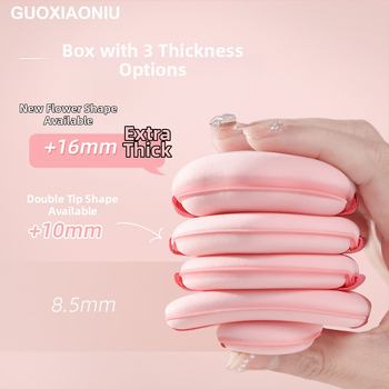 Oro pudros kempinė – sausas/šlapias dvigubo naudojimo, hidrofilinis poliuretanas, nereguliarus formos, 5 vnt komplektas