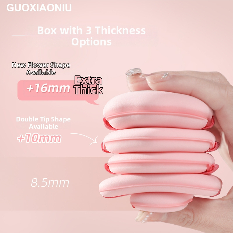 Oro pudros kempinė – sausas/šlapias dvigubo naudojimo, hidrofilinis poliuretanas, nereguliarus formos, 5 vnt komplektas