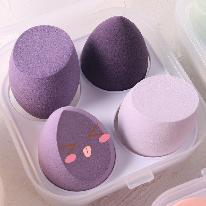 Makiažo kempinė – neabsorbuoja pudros, dvigubo naudojimo drėgna/sausa, oro pagalvėlė pudrai, itin švelni tekstūra