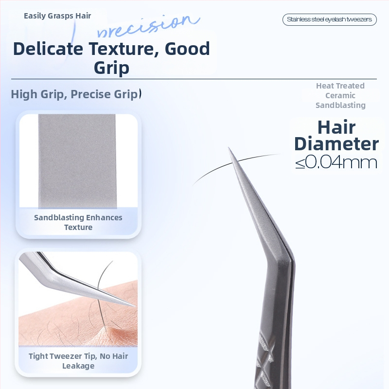 Blakstienų žnyplės – integruotos, šiluminiu apdorojimu, smėlio tekstūra, aukšto tankio galiukai