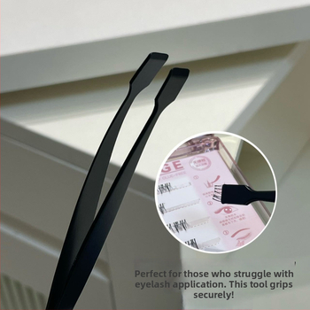 HERORANGE nerūdijančio plieno blakstienų žnyplės transplantacijai ir dirbtinių blakstienų užklijavimui, bendro naudojimo