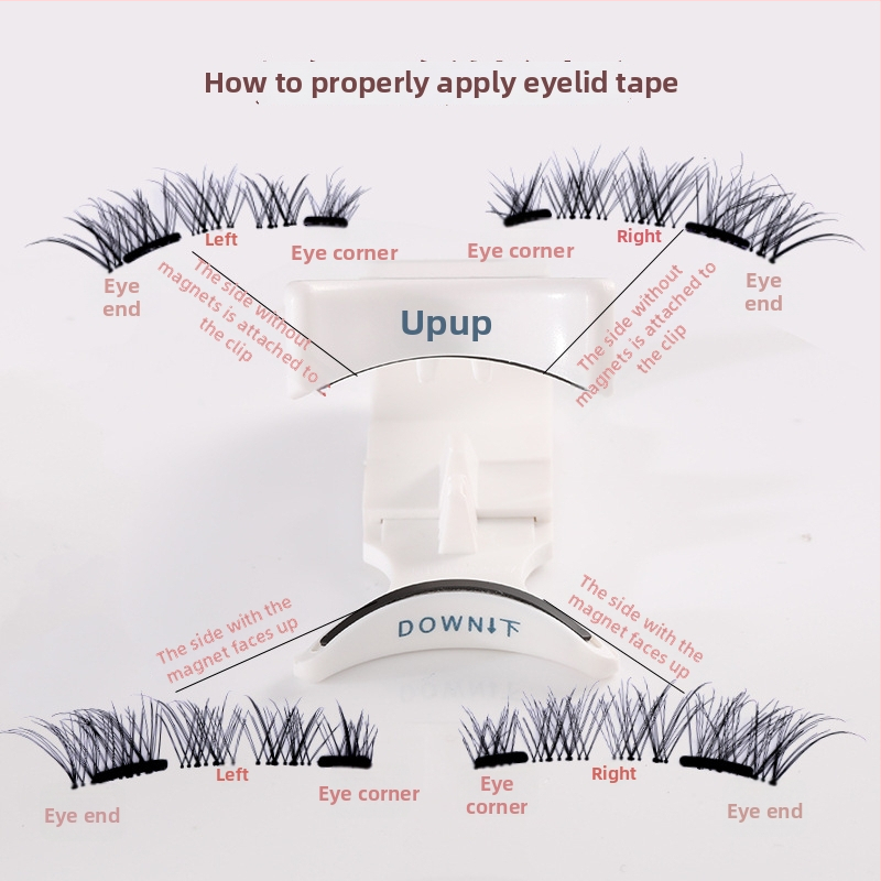 Magnetiline ripsmete curling seade – manuaalne, mitte elektriline, sõltumatu kaubamärk, pakend 500 tk, lihtne stiil