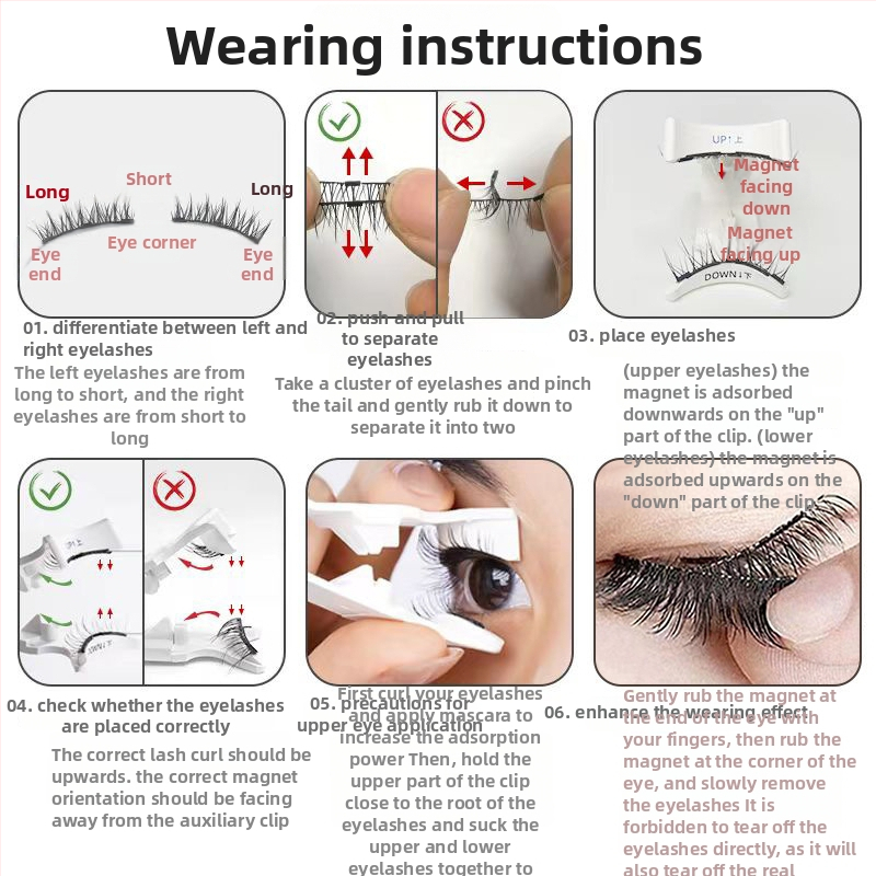 Magnetiline ripsmete curling seade – manuaalne, mitte elektriline, sõltumatu kaubamärk, pakend 500 tk, lihtne stiil