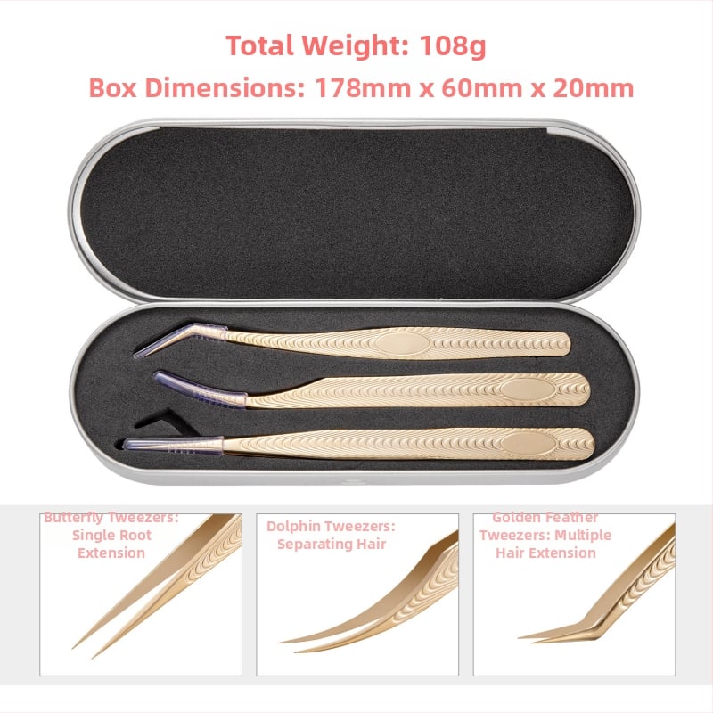 Blakstienų žnyplės plėtrai, aukštas tikslumas, neelektrinės, Lusluking prekinis ženklas, privatūs prekiniai ženklai, pakuotė 1000