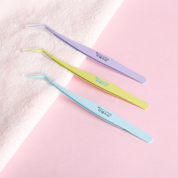 Pradedantiesiems skirtos blakstienų žnyplutės su nano danga ir anti prilipimo danga — nerūdijančio plieno