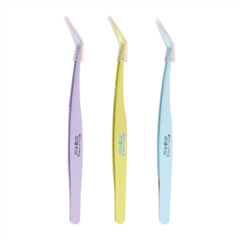 Pradedantiesiems skirtos blakstienų žnyplutės su nano danga ir anti prilipimo danga — nerūdijančio plieno