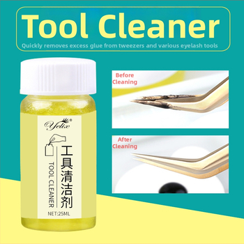 Blakstienų žnyplių valymo skystis, Yelix, 25 ml, kilmė Shanghai, pakuotė 500 vienetų