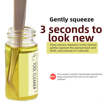 Blakstienų žnyplių valymo skystis, Yelix, 25 ml, kilmė Shanghai, pakuotė 500 vienetų