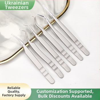 Blakstienų plėtimo pincetai - nerūdijantis plienas, Jin Tenghui prekės ženklas, įrankis lenkimo blakstienoms