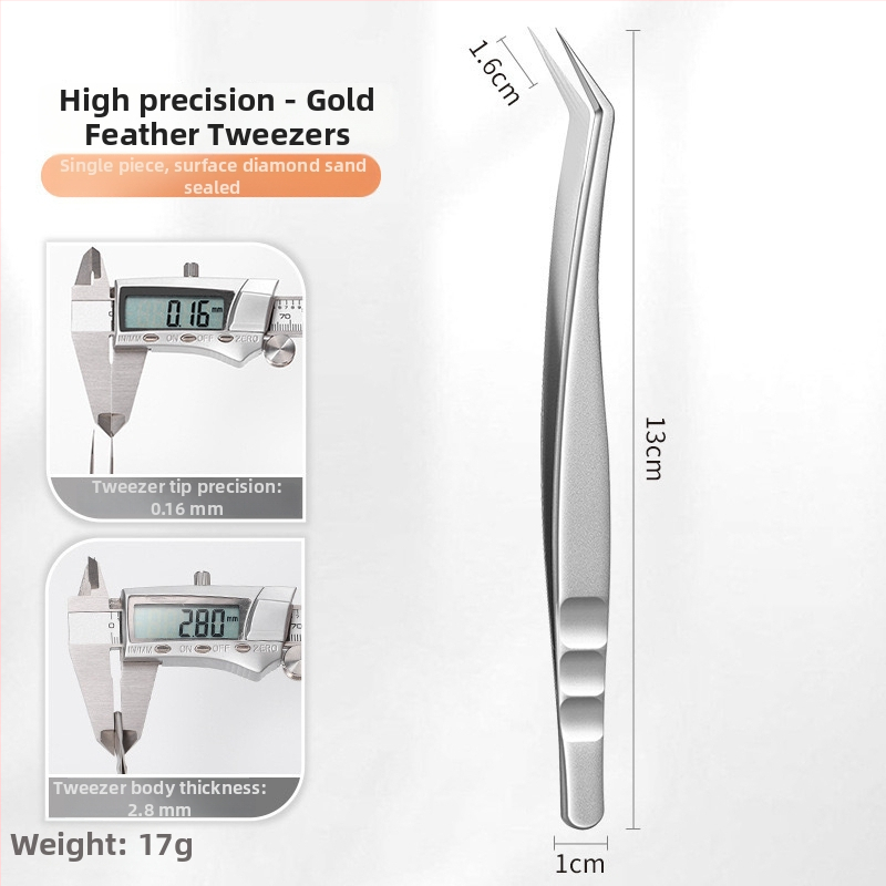 Blakstienų plėtimo pincetai - nerūdijantis plienas, Jin Tenghui prekės ženklas, įrankis lenkimo blakstienoms