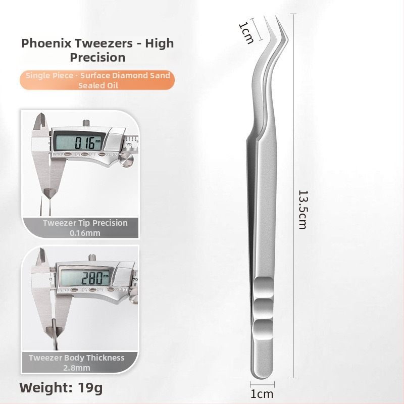 Blakstienų plėtimo pincetai - nerūdijantis plienas, Jin Tenghui prekės ženklas, įrankis lenkimo blakstienoms