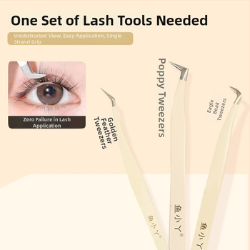 Blakstienų pincetas ir suktuvė pradedantiesiems — nerūdijantis plienas, prekės ženklas Little Fish, bendras naudojimas