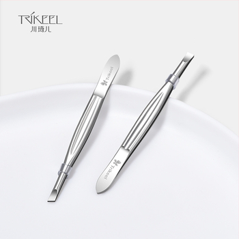 Nerūdijančio plieno antakių klipsas su pincetu, Trikeel/Chuan Qier, bendrosioms priežiūrai