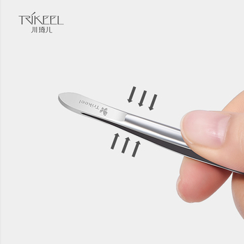 Ανοξείδωτο κλιπ φρυδιών με τσίμπιδες, από Trikeel/Chuan Qier, για γενική περιποίηση