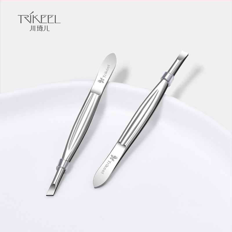 Roostevabast terasest kulmude klips koos pinsetiga, Trikeel/Chuan Qier, üldiseks hoolduseks