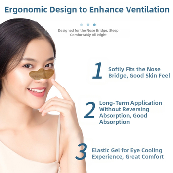 Mugwort pagrindu hidrogelinis nosies pleistras vaikams ir suaugusiems, nosies užsikimšimo palengvinimas, moksibustijos pleistras, pritaikymas galimas