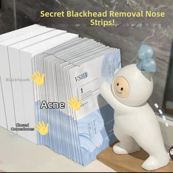 Vsea giliavandeninių mineralių nosies pleistrai – porų susiaurėjimas, inkštirų šalinimas, hidratacija, odos tonas šviesinimas, T-zonos priežiūra