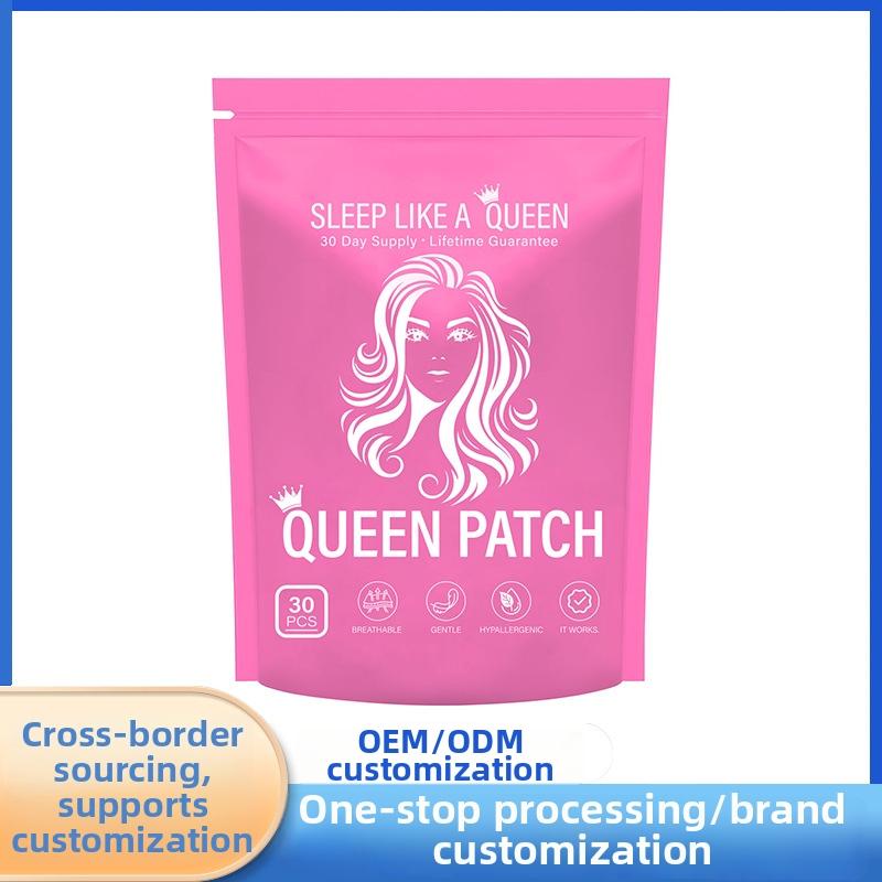 Mutē plāksteris ērtam gulēšanai – elpojošs, pret snorēšanu; Materiāls: netkains audums; Izcelsme: Guangzhou; Pielāgošana pieejama