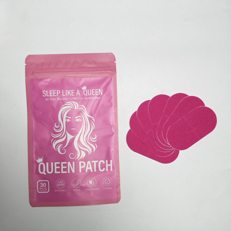 Лента за устата за комфортен сън – дишаща и против хъркане; Материал: нетъкан текстил; Произход: Гуанджоу; Персонализация: възможна