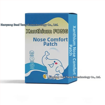 Nosies pleistras su mugwort moksibustijai, Gongkang prekės ženklas, dėžutėje 100 vnt