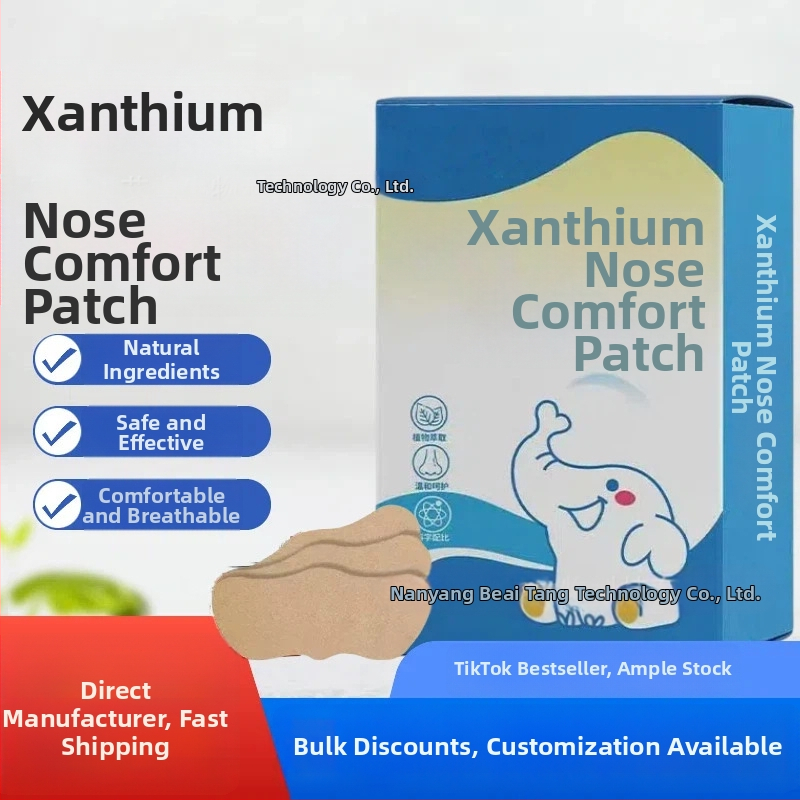 Nosies pleistras su mugwort moksibustijai, Gongkang prekės ženklas, dėžutėje 100 vnt