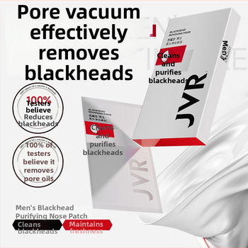 Jewell Inkštirų nosies juostelės – švelnus Peel-Off, gilus porų valymas ir porų sutvarkymas – 10 vnt., tinka visų odos tipų vyrams, 0.7 g/mL