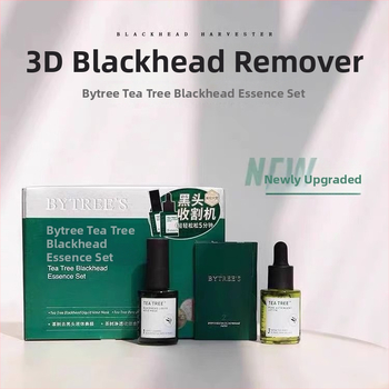 Set pentru îndepărtarea punctelor negre cu Tea Tree – Curățare profundă a porilor, Strângerea porilor, plasturi nazali