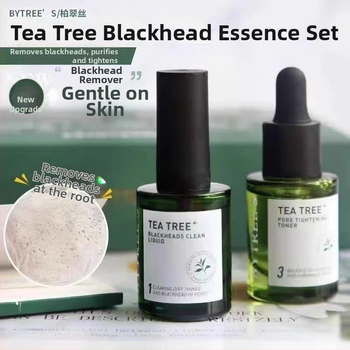 Set pentru îndepărtarea punctelor negre cu Tea Tree – Curățare profundă a porilor, Strângerea porilor, plasturi nazali