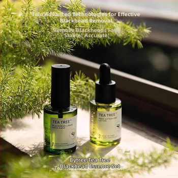 Set pentru îndepărtarea punctelor negre cu Tea Tree – Curățare profundă a porilor, Strângerea porilor, plasturi nazali